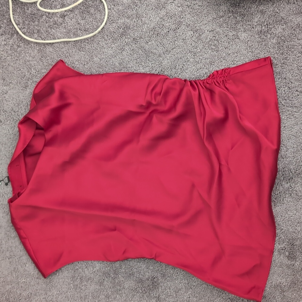 Red banana Republic blouse sz 16